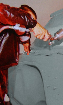 Image of painting vehicle